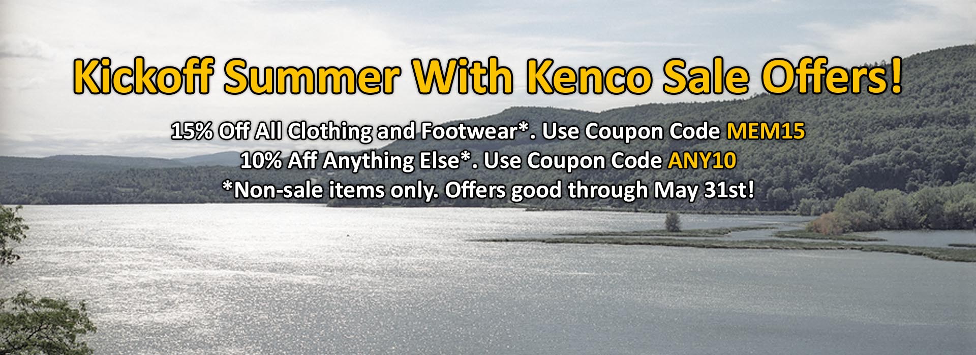 Kickoff Summer With Kenco Sale Offers!