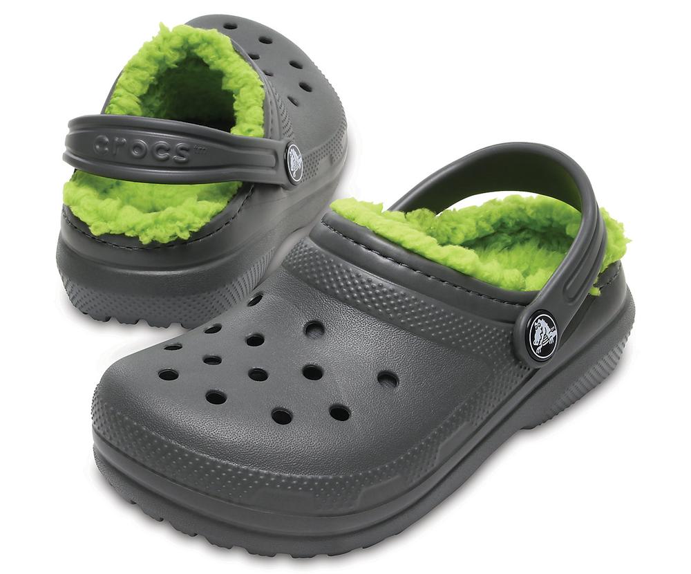 crocs with fuzzy liner