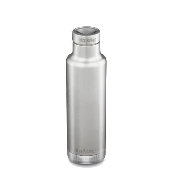 Klean Kanteen Insulated Classic 25oz Pour Through - Brushed Stainless